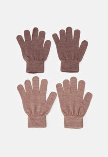 Перчатки Nkfwholla Gloves 2 Pack Unisex Name it, цвет antler/peppercorn