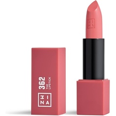 3INA Makeup The Lipstick 362 Розовая губная помада с витамином Е и маслом ши Стойкий цвет губ Матовый финиш Кремовая текстура Веганский продукт Не тестируется на животных