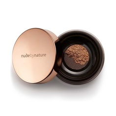Рассыпчатая тональная основа Nude by Nature Radiant, 100% натуральные ингредиенты, SPF 15, W8, классический загар