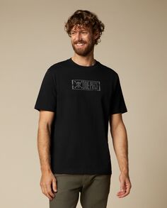 Мужская футболка из чистого хлопка J. HART &amp; BROS., черный