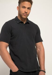 Рубашка-поло Halbarm Vintage Look STHUGE, цвет noir