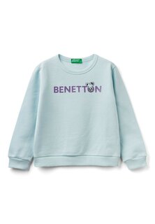 Толстовка With Logo United Colors of Benetton, синий