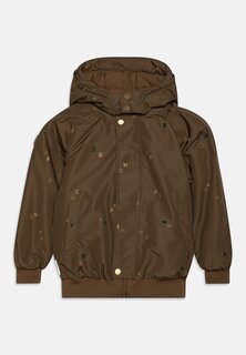 Куртка зимняя Kids Olan Technical Outerwear Unisex MarMar Copenhagen, цвет dark brown