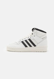 Высокие кроссовки Rivalry Mid Unisex adidas Originals, цвет core white/core black