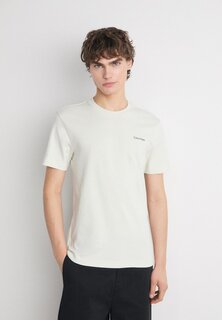 базовая футболка Micro Logo Calvin Klein, цвет offwhite