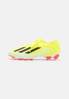 футбольные бутсы с шипами X Crazyfast League Mg Unisex Adidas, цвет team solar yellow/core black/footwear white