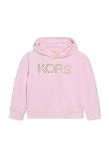 Худи Michael Kors Kids, бледно-розовый