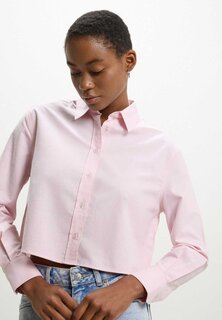 Рубашка Crop In Oxford Fabric Calliope, цвет rosa
