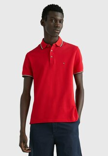 футболка-поло Tipped Slim Tommy Hilfiger, цвет primary red