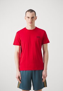 Базовая футболка EA7 Emporio Armani, красная