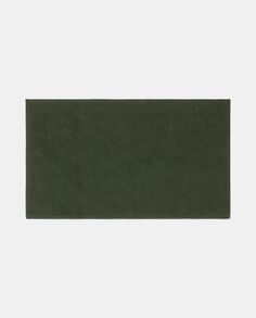 Жаккардовый коврик для ванной комнаты Сделано в Португалии., темно-зеленый NO Brand