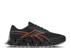 Кроссовки Reebok Zig Dynamica 2 Adventure &apos;Black Orange Flare&apos;, черный