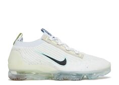 Кроссовки Nike Air Vapormax 2021 Flyknit &apos;Mismatched Swoosh - White&apos;, белый