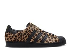 Кроссовки adidas Atmos X Superstar &apos;Cheetah&apos;, коричневый