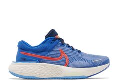 Кроссовки Nike Zoomx Invincible Run Flyknit 2 &apos;Game Royal Red Clay&apos;, синий