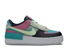 Кроссовки Nike Wmns Air Force 1 Shadow &apos;Multi-Color&apos;, разноцветный