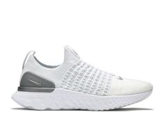 Кроссовки Nike Wmns React Phantom Run Flyknit 2 &apos;True White Silver&apos;, белый
