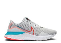 Кроссовки Nike Renew Run &apos;Ombre Swoosh&apos;, белый