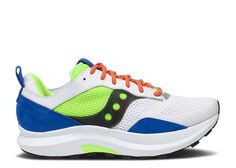 Кроссовки Saucony Jazz Hybrid &apos;Abstract Collection - Blue Lime&apos;, белый