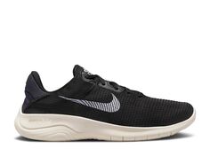 Кроссовки Nike Flex Experience Run 11 Next Nature Extra Wide &apos;Black Coconut Milk&apos;, черный