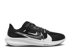 Кроссовки Nike Wmns Air Zoom Pegasus 40 Premium &apos;Quadruple Swoosh - Black White&apos;, черный