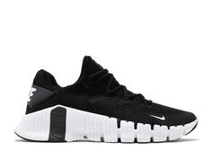 Кроссовки Nike Free Metcon 4 &apos;Black White&apos;, черный