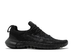 Кроссовки Nike Free Run 5.0 &apos;Black Off Noir&apos;, черный