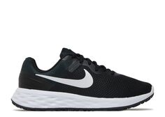 Кроссовки Nike Wmns Revolution 6 Next Nature &apos;Black White&apos;, черный