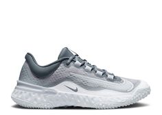 Кроссовки Nike Wmns Alpha Huarache Elite 4 Tf &apos;Wolf Grey Pure Platinum&apos;, серый