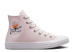 Кроссовки Converse Wmns Chuck Taylor All Star High &apos;Embroidered Crystals&apos;, розовый