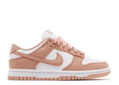 Кроссовки Nike Wmns Dunk Low &apos;Rose Whisper&apos;, розовый