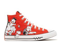 Кроссовки Converse Peanuts X Chuck Taylor All Star High &apos;Snoopy And Friends&apos;, красный