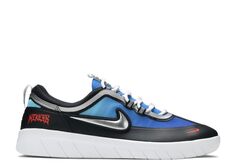 Кроссовки Nike Samborghini X Nyjah Free 2 Premium Sb &apos;Light Photo Blue Crimson&apos;, синий