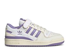 Кроссовки adidas Wmns Forum 84 Low &apos;Off White Purple&apos;, кремовый