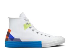 Кроссовки Converse Chuck Taylor All Star High &apos;Space Racer - White Kinetic Blue&apos;, белый