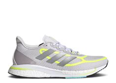 Кроссовки adidas Wmns Supernova+ &apos;Grey Solar Yellow&apos;, серый