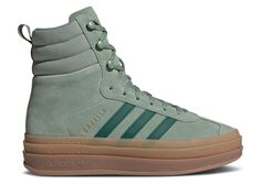 Кроссовки adidas Wmns Gazelle Boot &apos;Silver Green Gum&apos;, зеленый