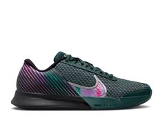 Кроссовки Nike Nikecourt Air Zoom Vapor Pro 2 Premium Hc &apos;Deep Jungle Fuchsia&apos;, зеленый