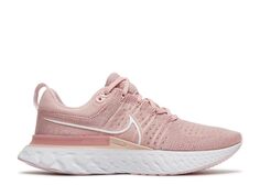 Кроссовки Nike Wmns React Infinity Run Flyknit 2 &apos;Pink Glaze&apos;, розовый