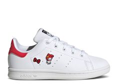 Кроссовки adidas Hello Kitty X Stan Smith Little Kid &apos;Friends Forever&apos;, белый