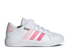 Кроссовки adidas Grand Court J &apos;White Pink Fusion&apos;, белый