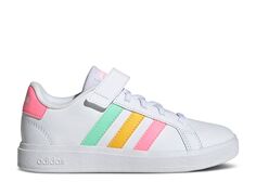 Кроссовки adidas Grand Court 2.0 Little Kid &apos;White Multi-Color&apos;, белый