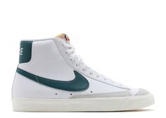 Кроссовки Nike Blazer Mid &apos;77 Vintage &apos;White Dark Teal Green&apos;, белый