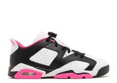 Кроссовки Air Jordan Air Jordan 6 Retro Low Gs &apos;Fierce Pink&apos;, белый