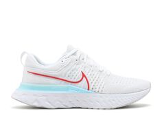 Кроссовки Nike React Infinity Run Flyknit 2 &apos;White Glacier Ice&apos;, белый