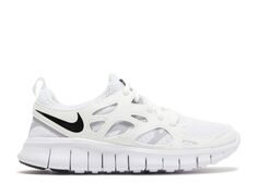 Кроссовки Nike Free Run 2 Gs &apos;White Black&apos;, белый