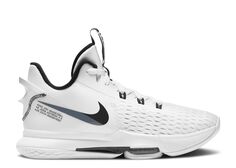 Кроссовки Nike Lebron Witness 5 &apos;White Black&apos;, белый
