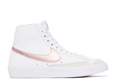 Кроссовки Nike Blazer Mid &apos;77 Gs &apos;White Pink Glaze&apos;, белый