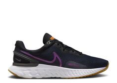 Кроссовки Nike React Miler 3 &apos;Blackened Blue Vivid Purple&apos;, синий