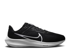 Кроссовки Nike Air Zoom Pegasus 40 Wide &apos;Black White&apos;, черный